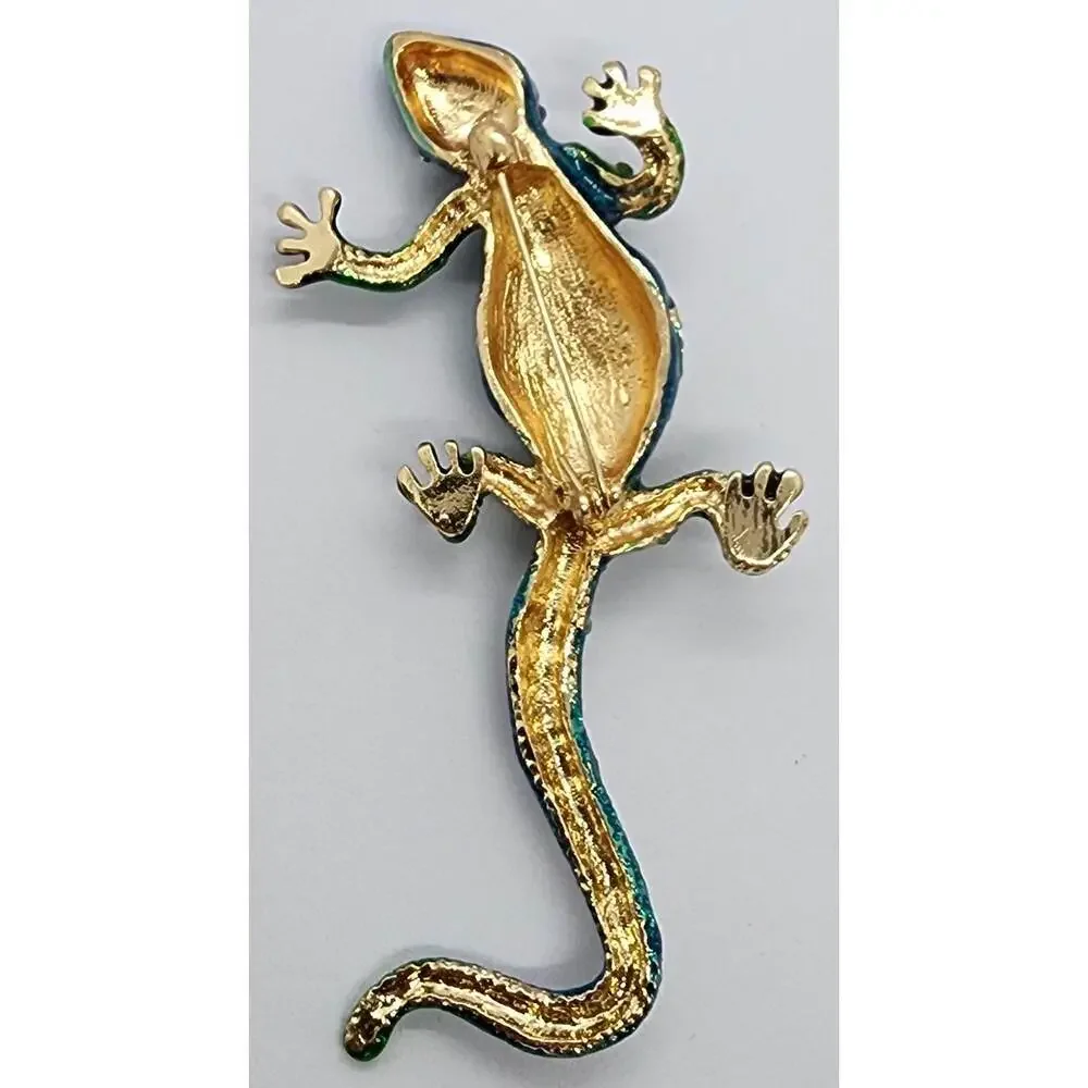 N/A gecko brooch